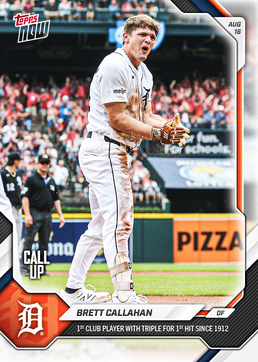 2026 MLB Topps NOW #558 Brett Callahan