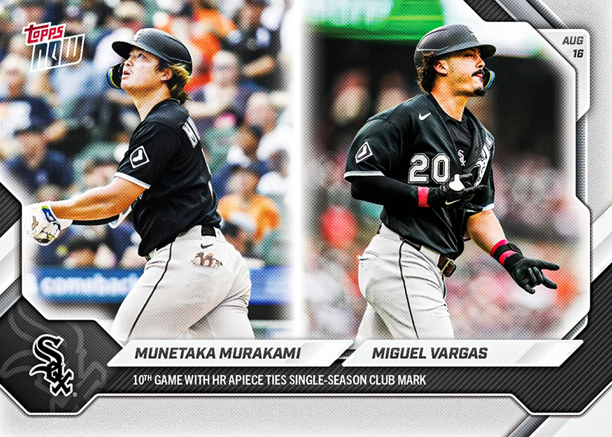 2026 MLB Topps NOW #559 Munetaka Murakami / Miguel Vargas