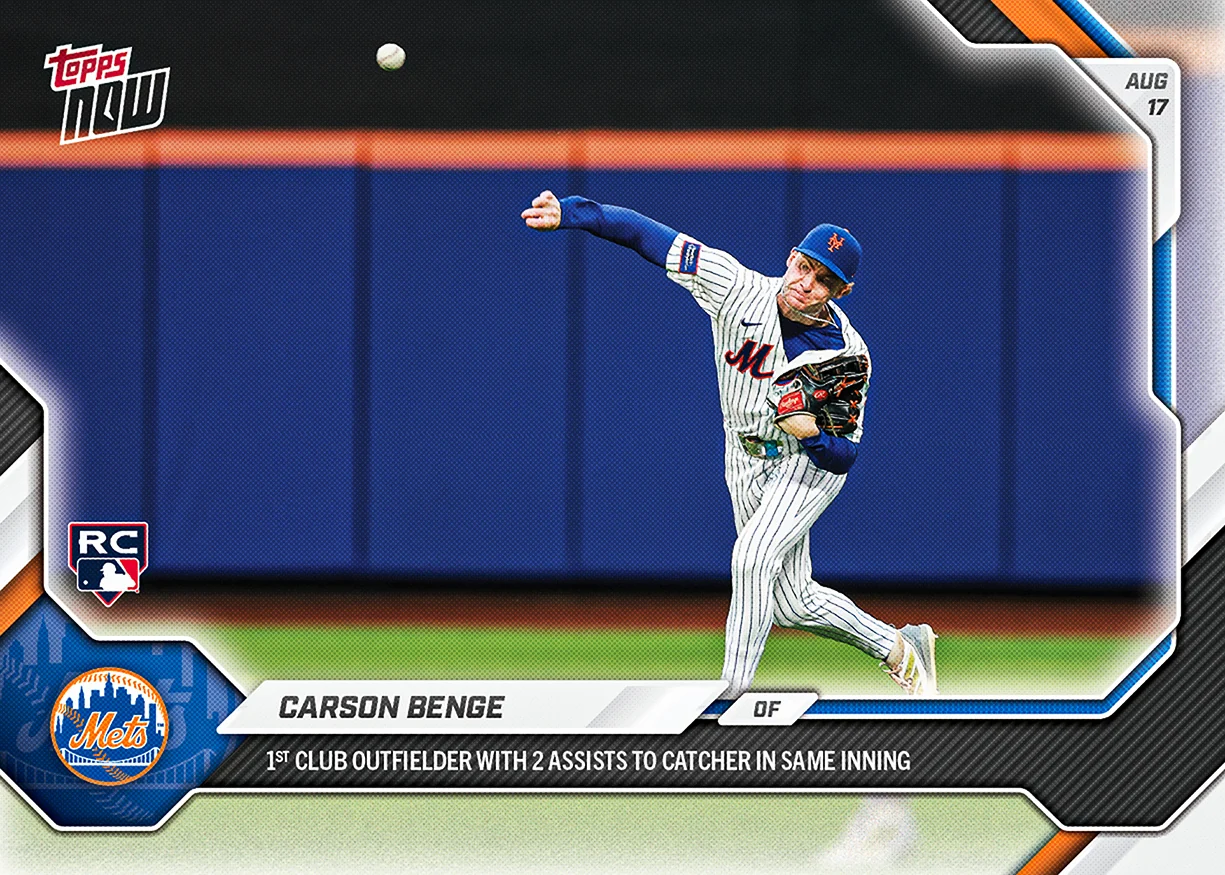 2026 MLB Topps NOW #562 Carson Benge