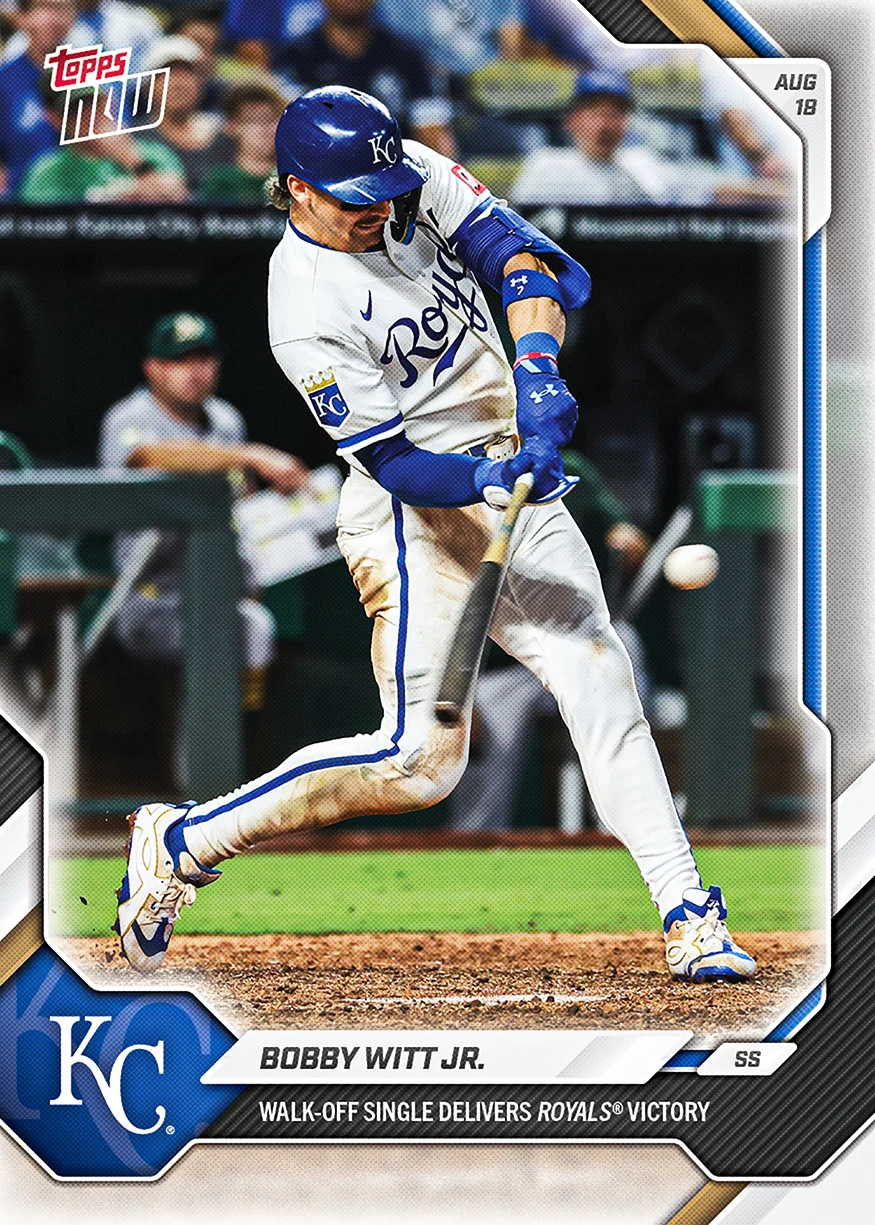 2026 MLB Topps NOW #567 Bobby Witt Jr.