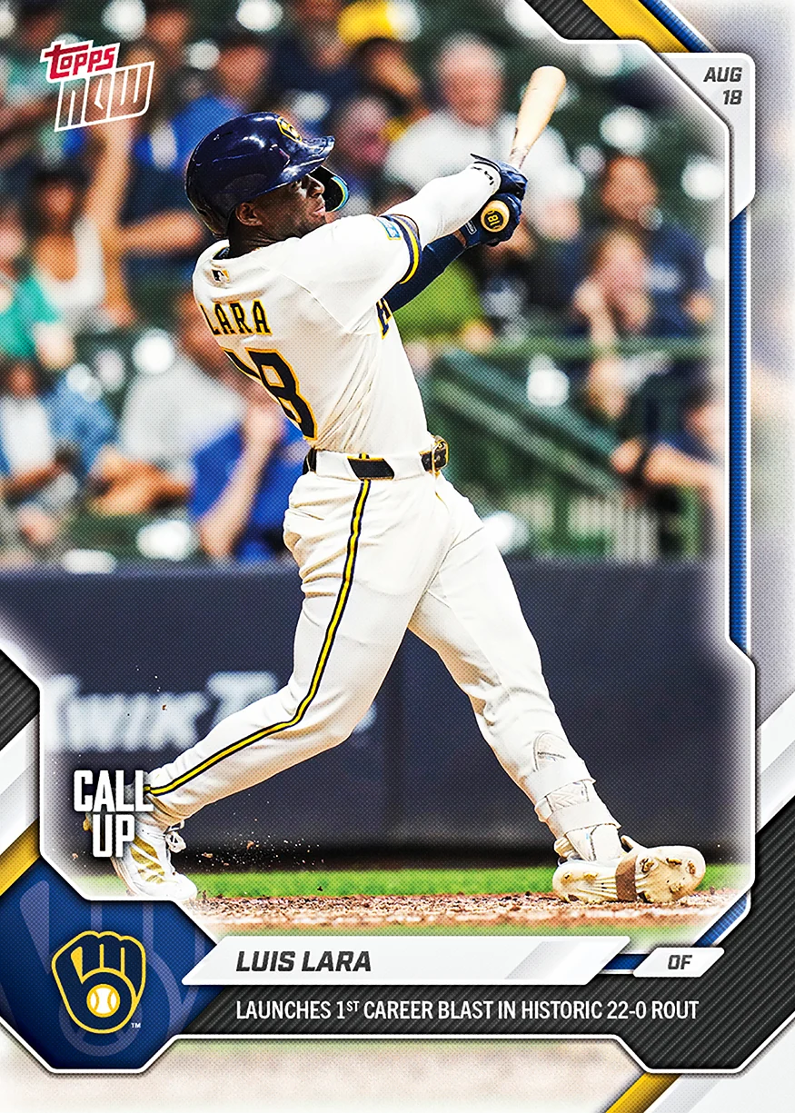 2026 MLB Topps NOW #568 Luis Lara