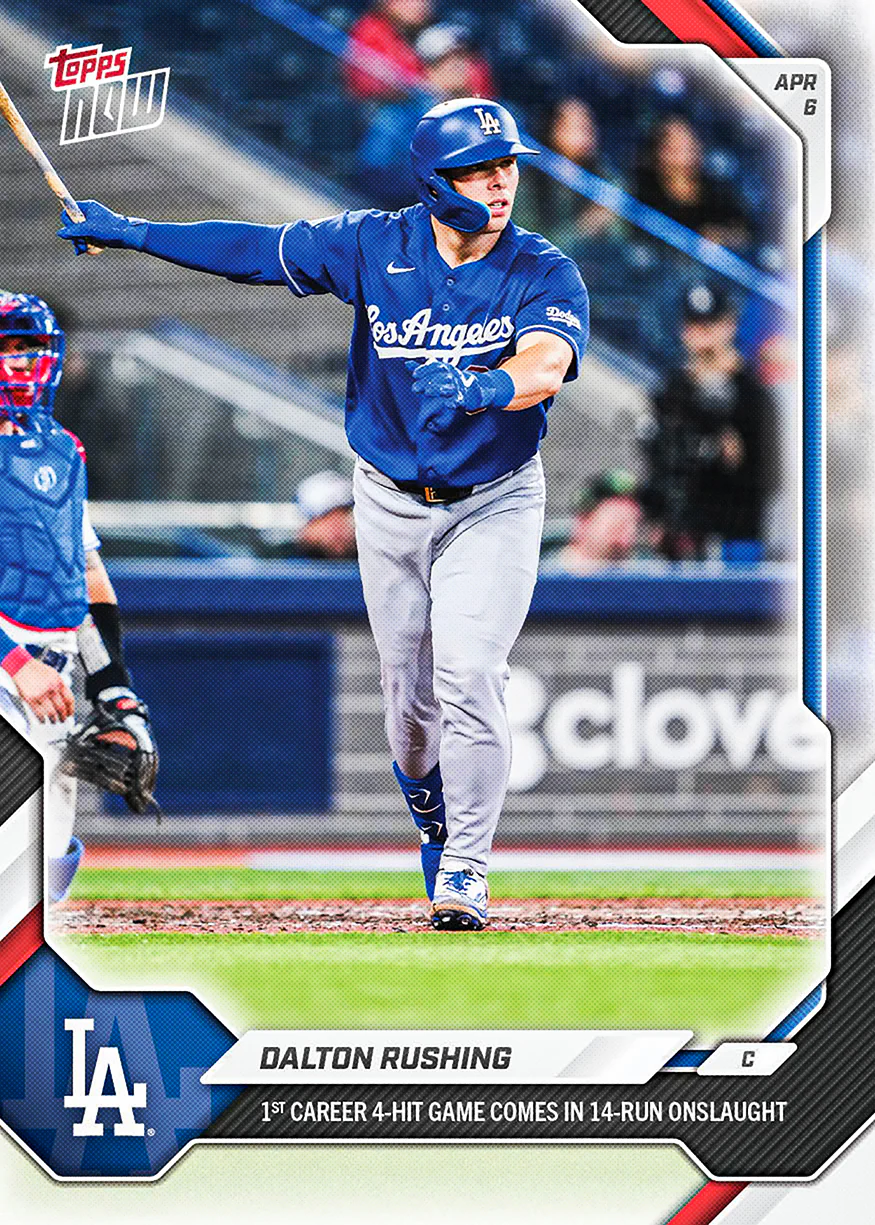 2026 MLB Topps NOW #57 Dalton Rushing