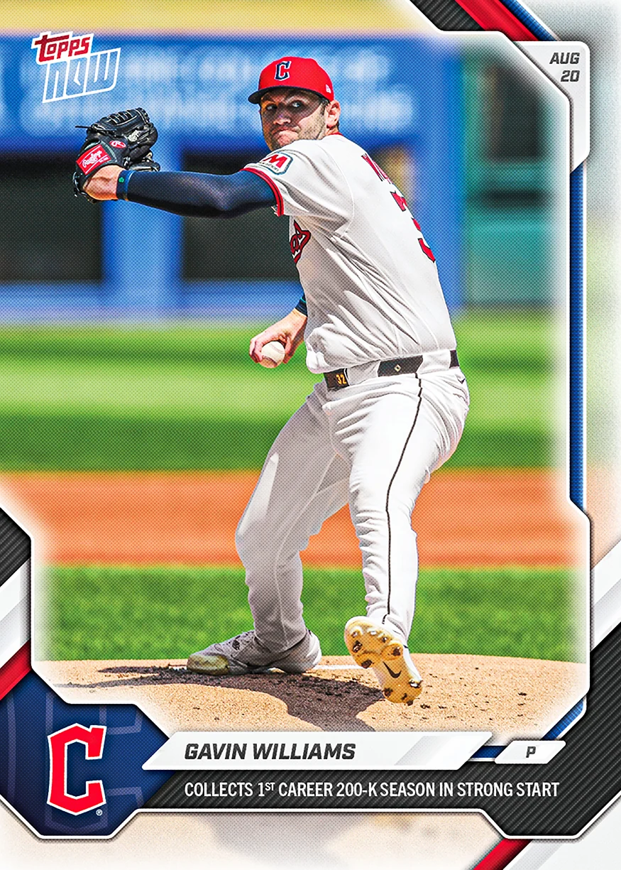 2026 MLB Topps NOW #574 Gavin Williams