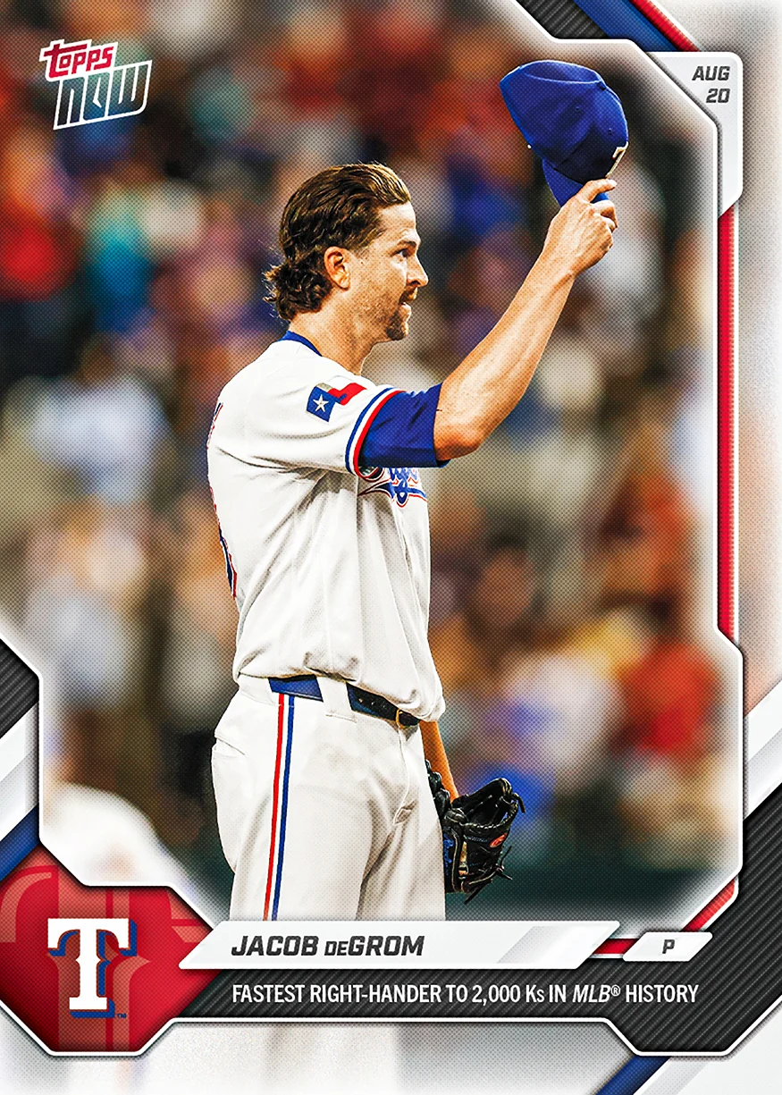 2026 MLB Topps NOW #576 Jacob deGrom