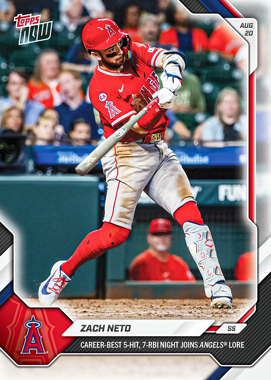 2026 MLB Topps NOW #577 Zach Neto