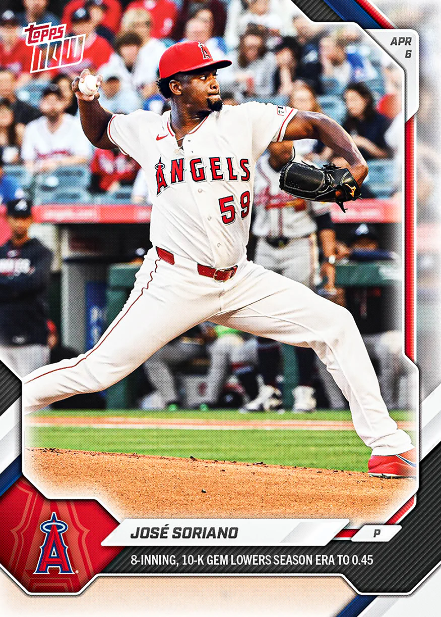2026 MLB Topps NOW #58 Jose Soriano