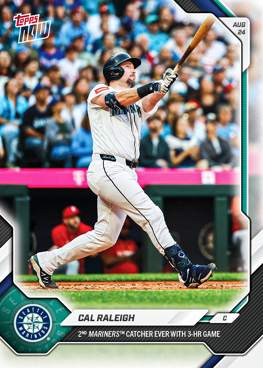 2026 MLB Topps NOW #592 Cal Raleigh