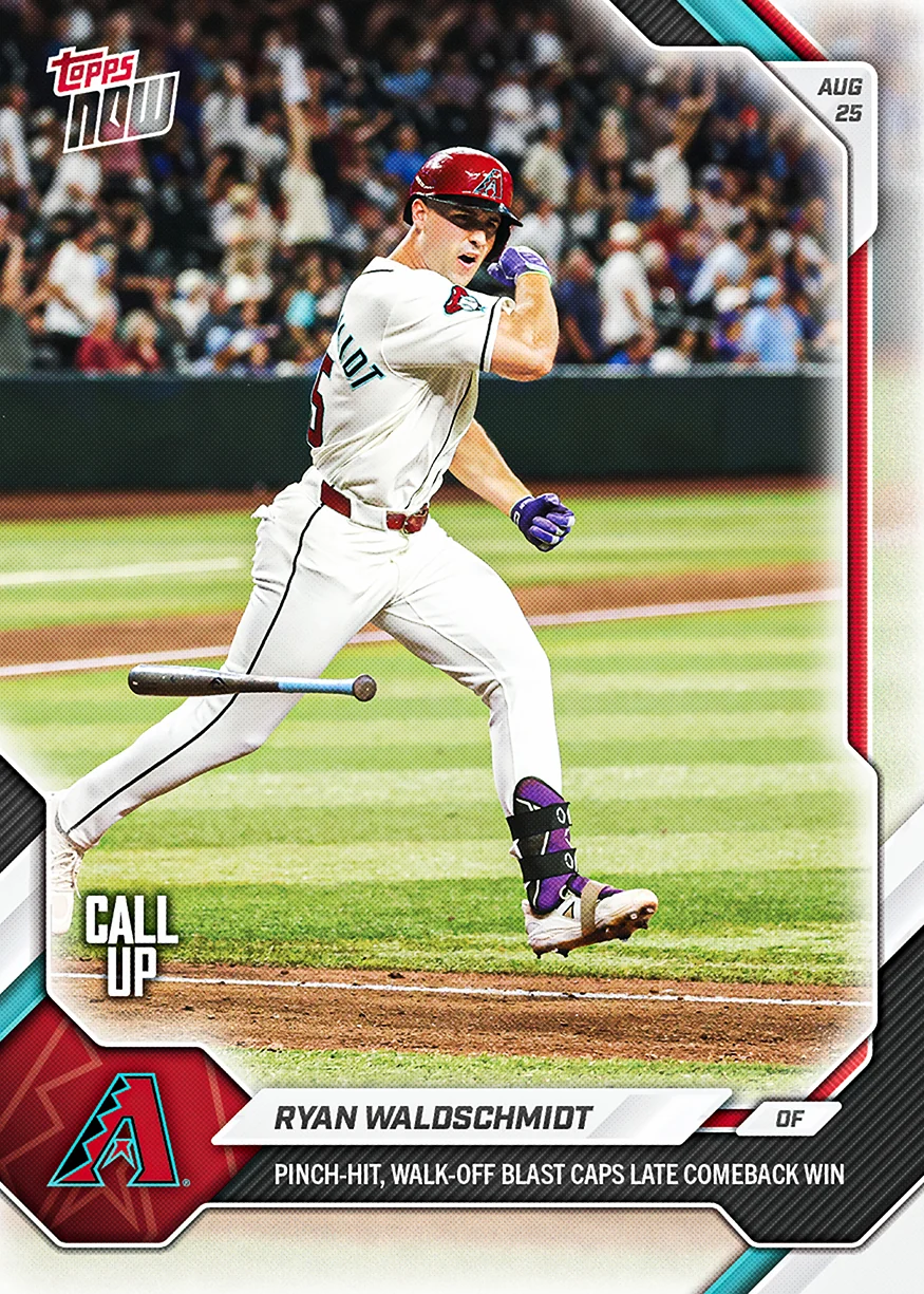 2026 MLB Topps NOW #595 Ryan Waldschmidt