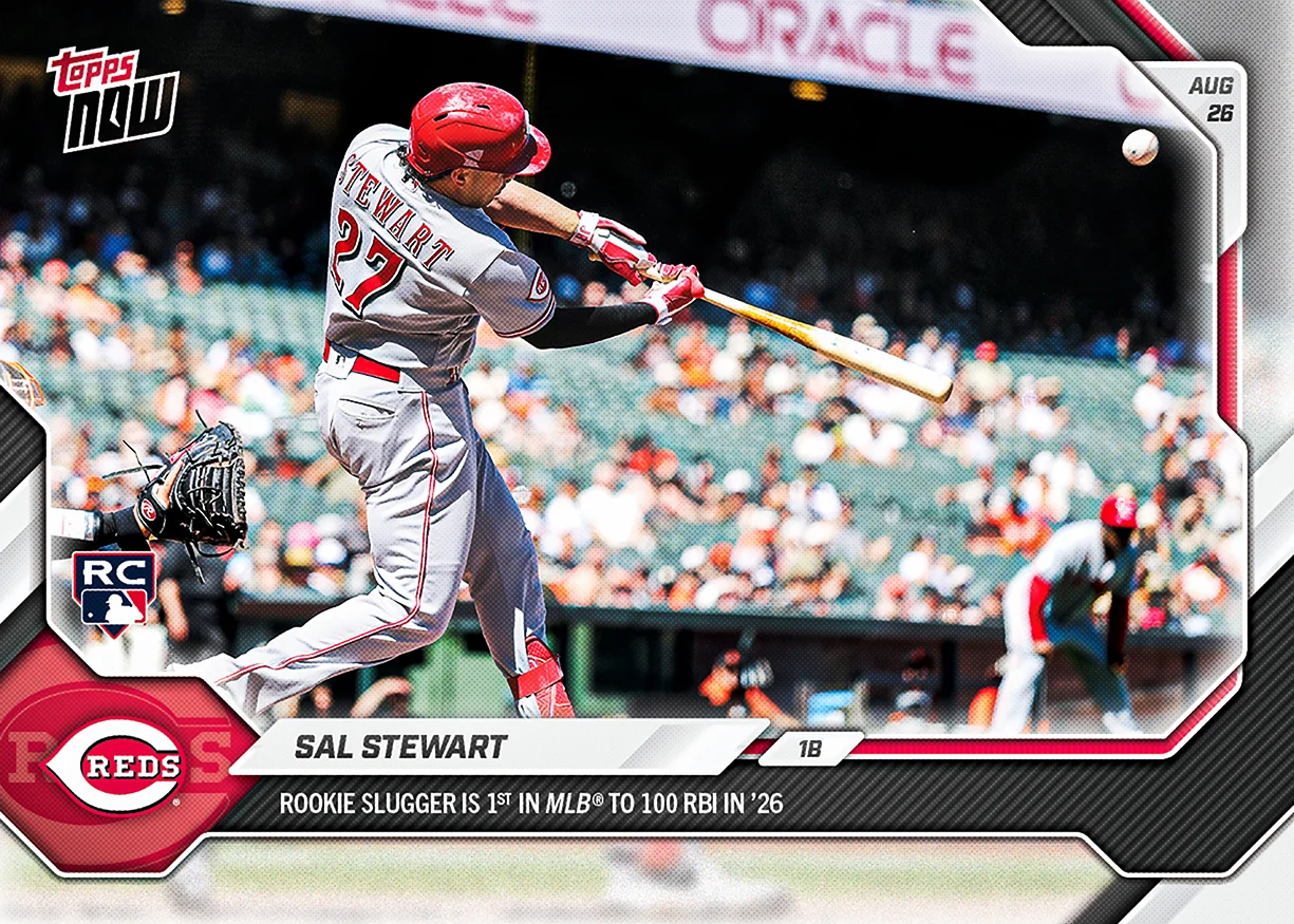 2026 MLB Topps NOW #597 Sal Stewart