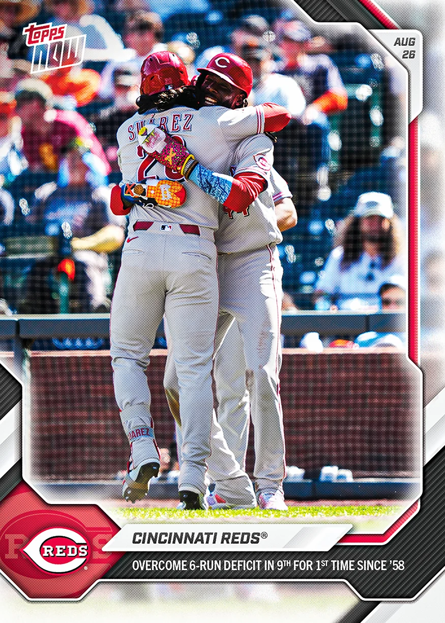 2026 MLB Topps NOW #598 Cincinnati Reds