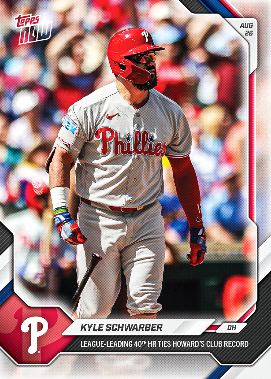 2026 MLB Topps NOW #599 Kyle Schwarber