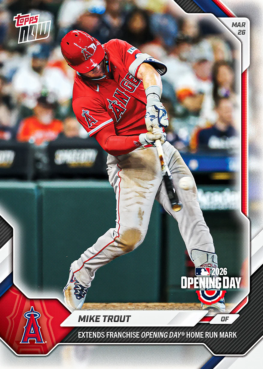 2026 MLB Topps NOW #6 Mike Trout