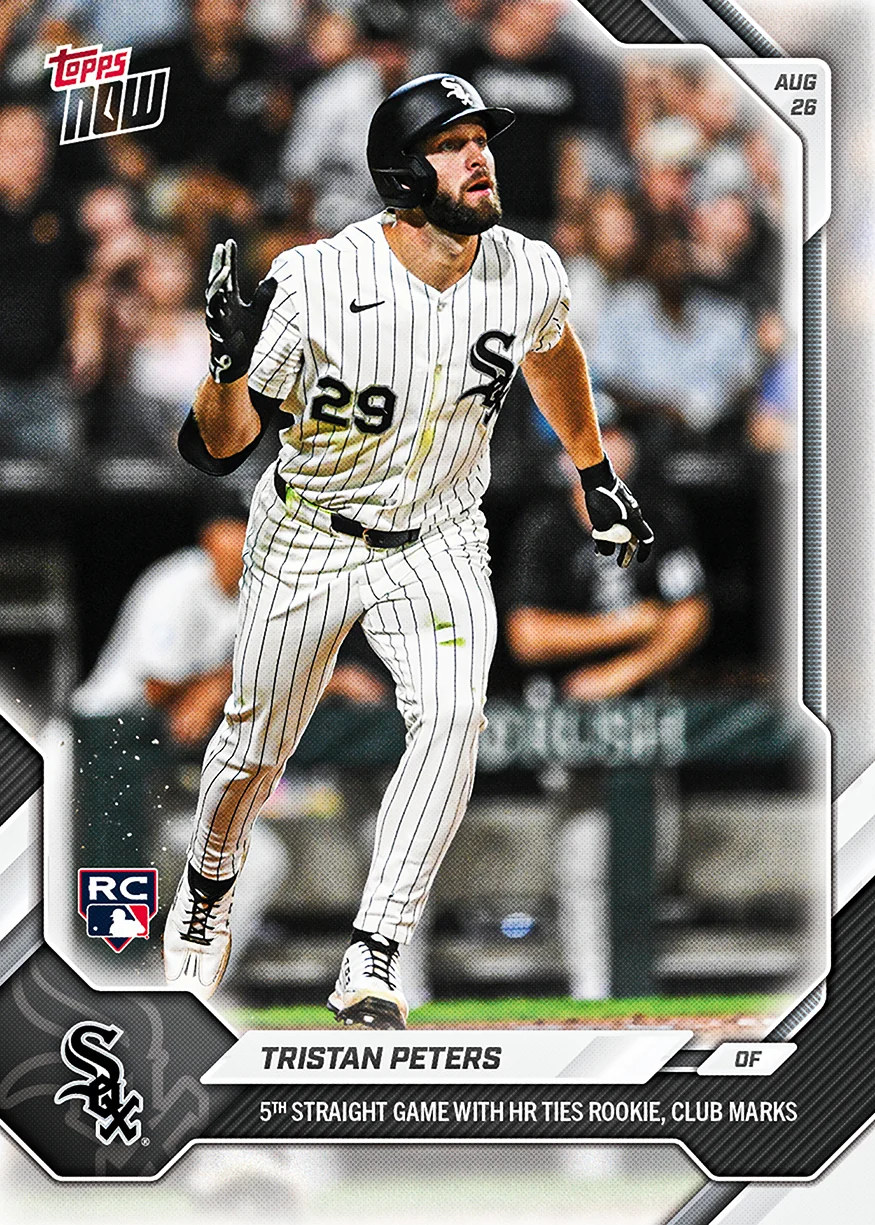 2026 MLB Topps NOW #600 Tristan Peters