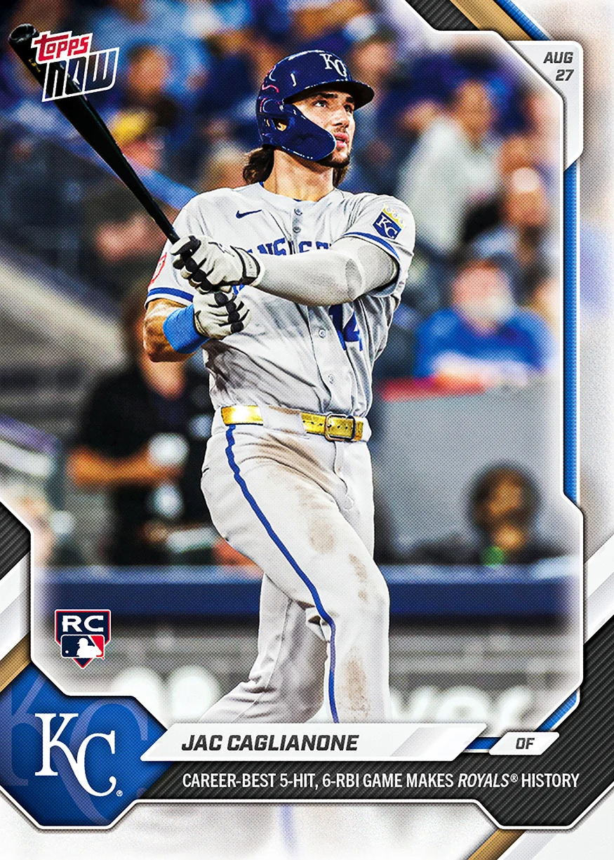 2026 MLB Topps NOW #601 Jac Caglianone