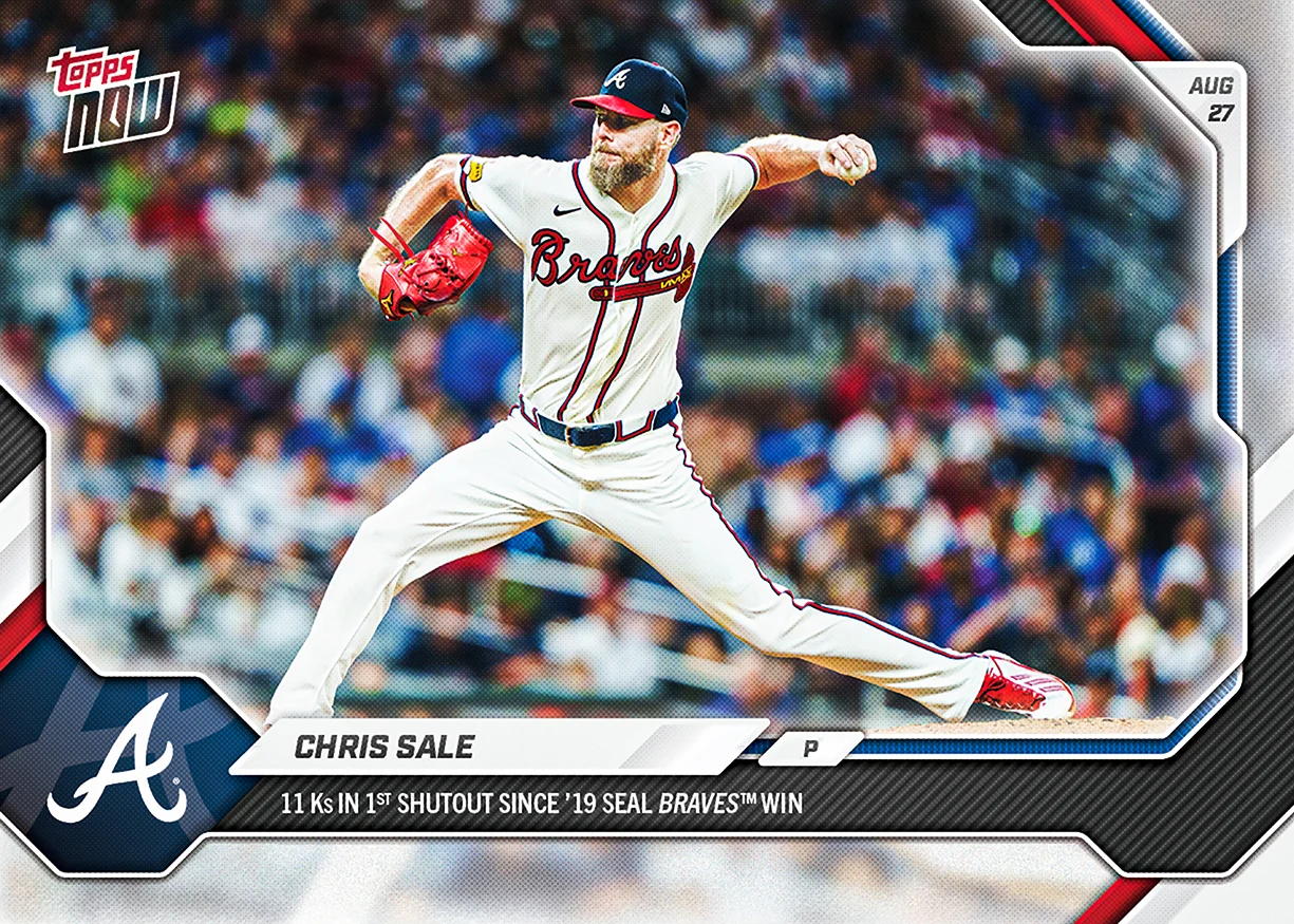 2026 MLB Topps NOW #602 Chris Sale