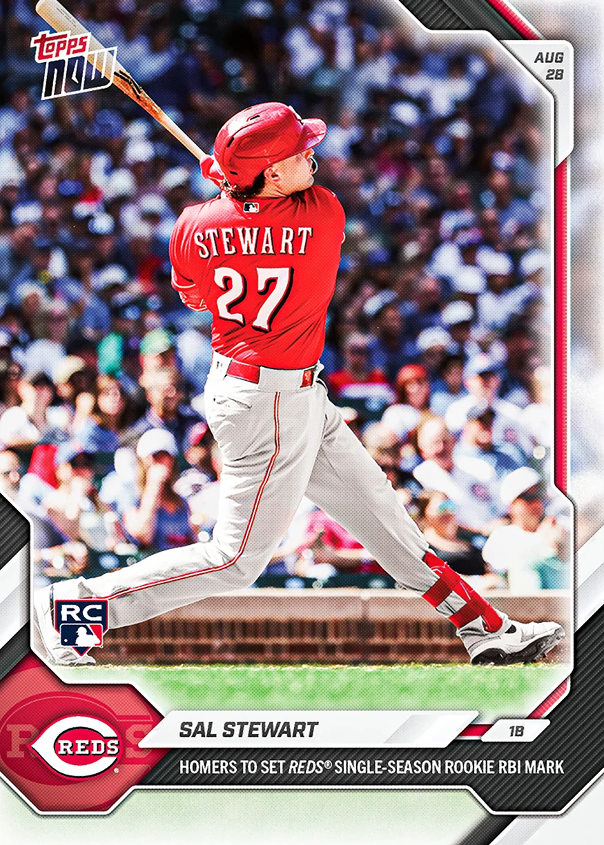 2026 MLB Topps NOW #604 Sal Stewart