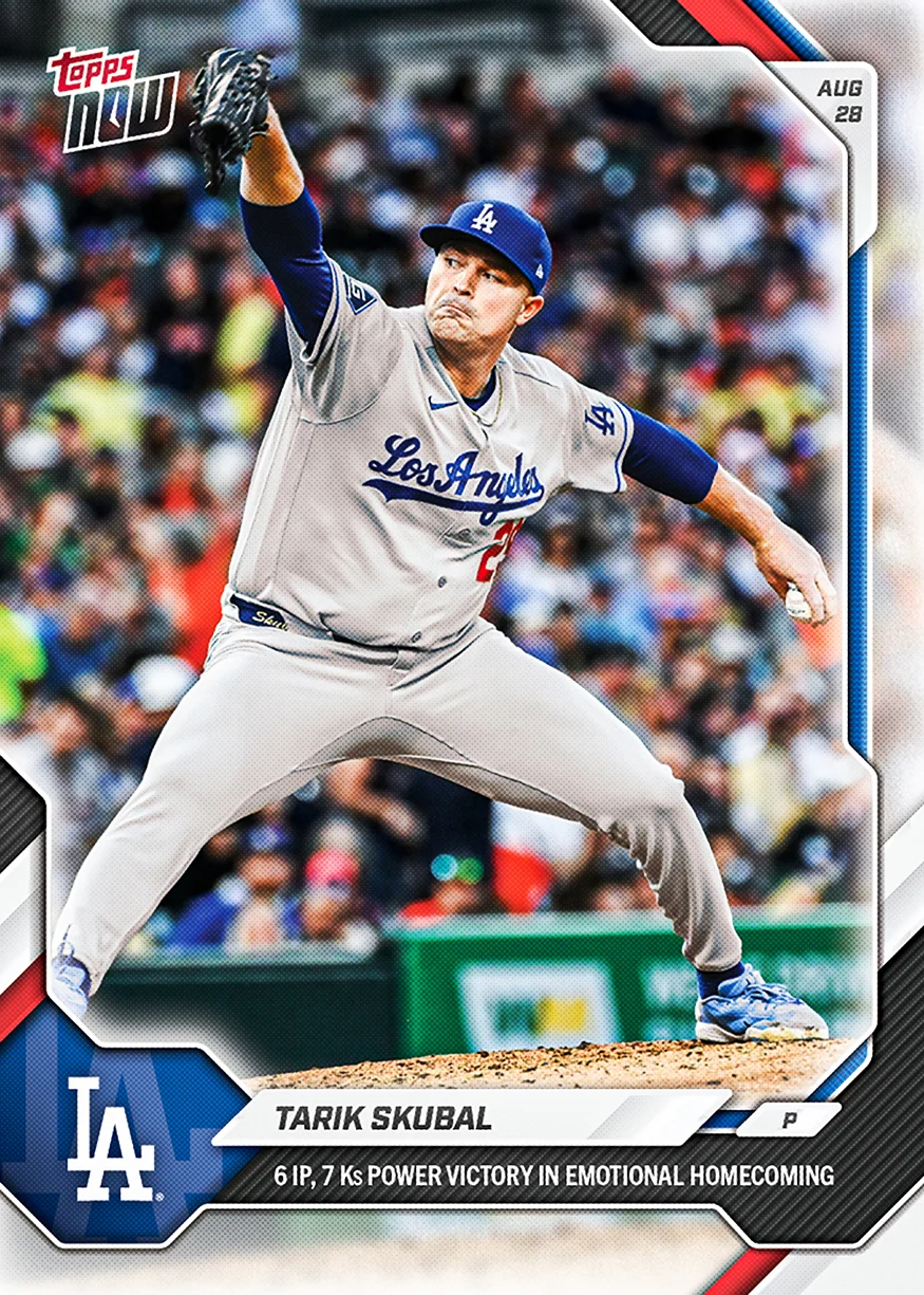 2026 MLB Topps NOW #605 Tarik Skubal