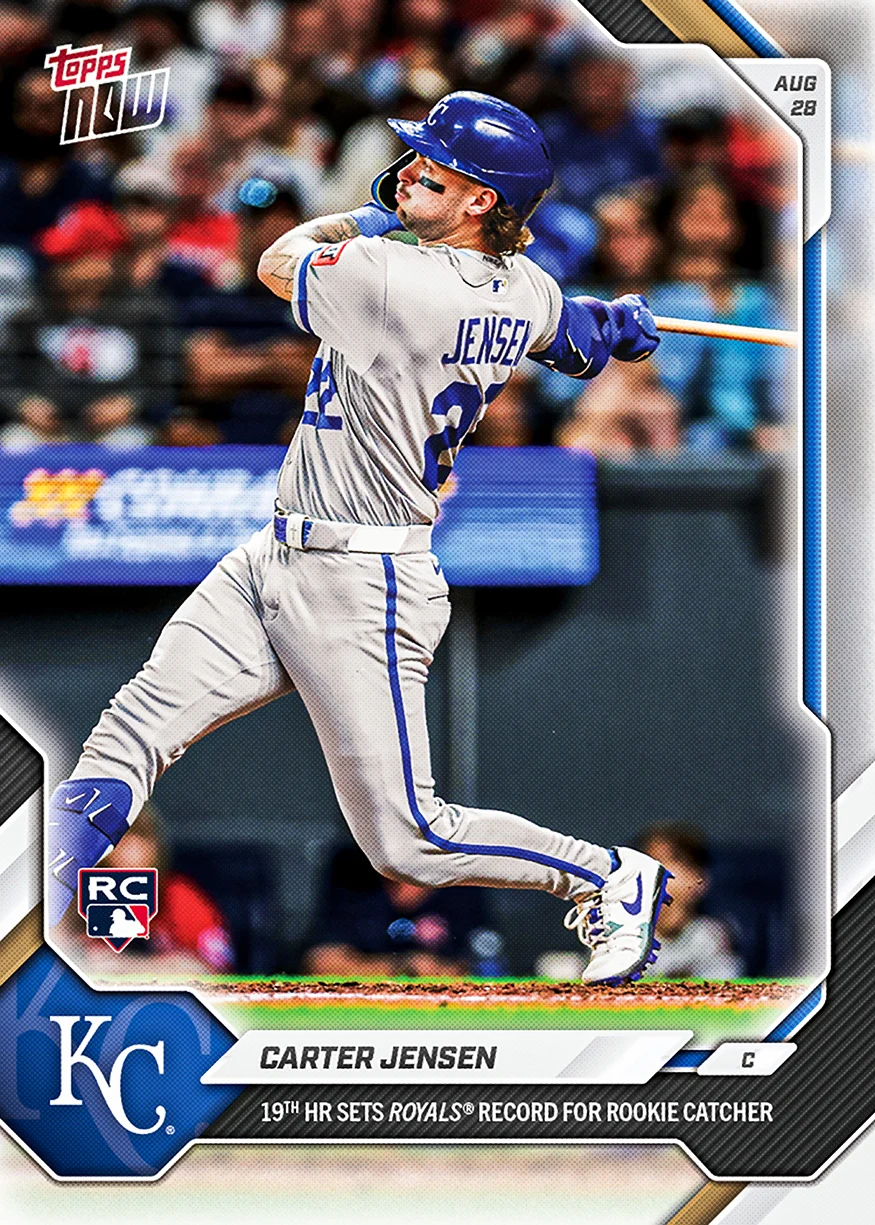 2026 MLB Topps NOW #607 Carter Jensen