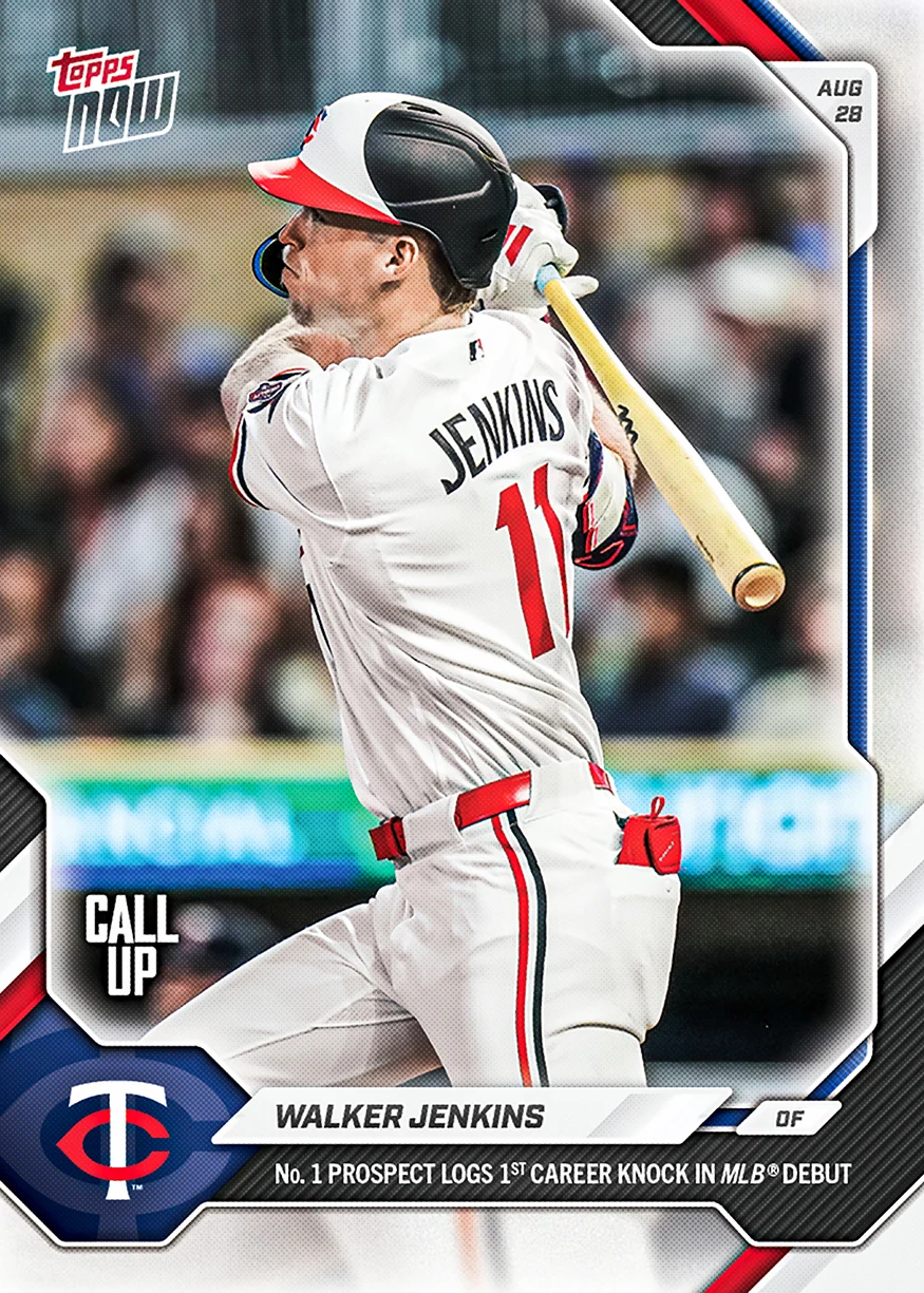 2026 MLB Topps NOW #609 Walker Jenkins