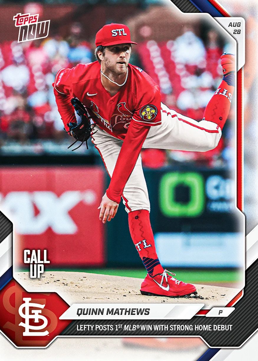 2026 MLB Topps NOW #610 Quinn Mathews