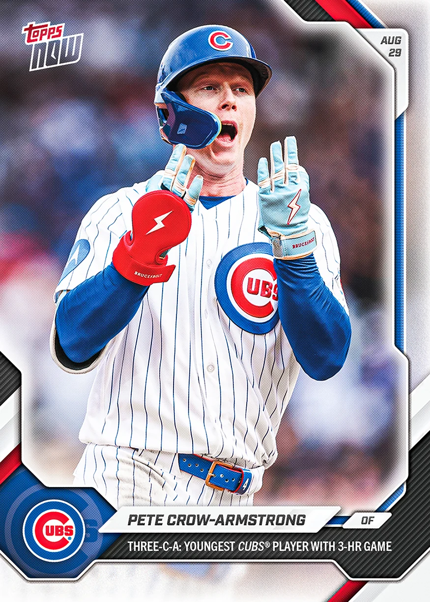 2026 MLB Topps NOW #612 Pete Crow-Armstrong