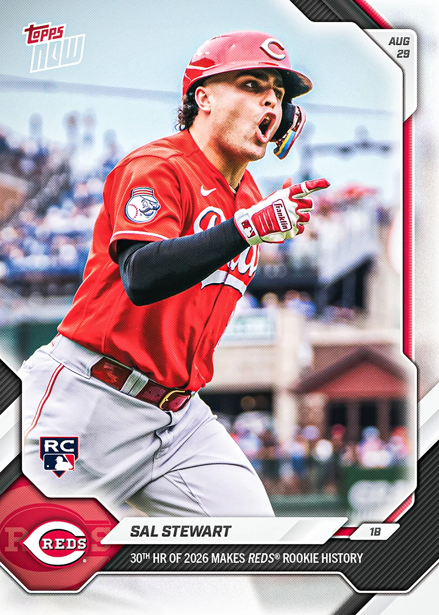 2026 MLB Topps NOW #613 Sal Stewart