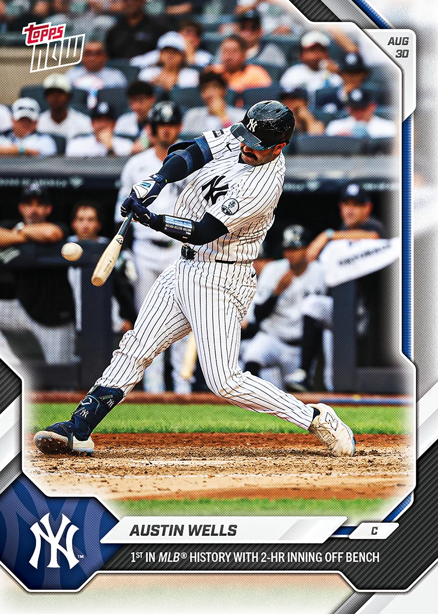 2026 MLB Topps NOW #617 Austin Wells