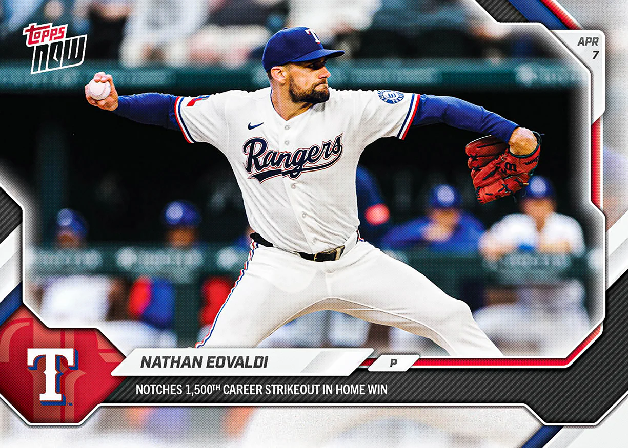 2026 MLB Topps NOW #62 Nathan Eovaldi