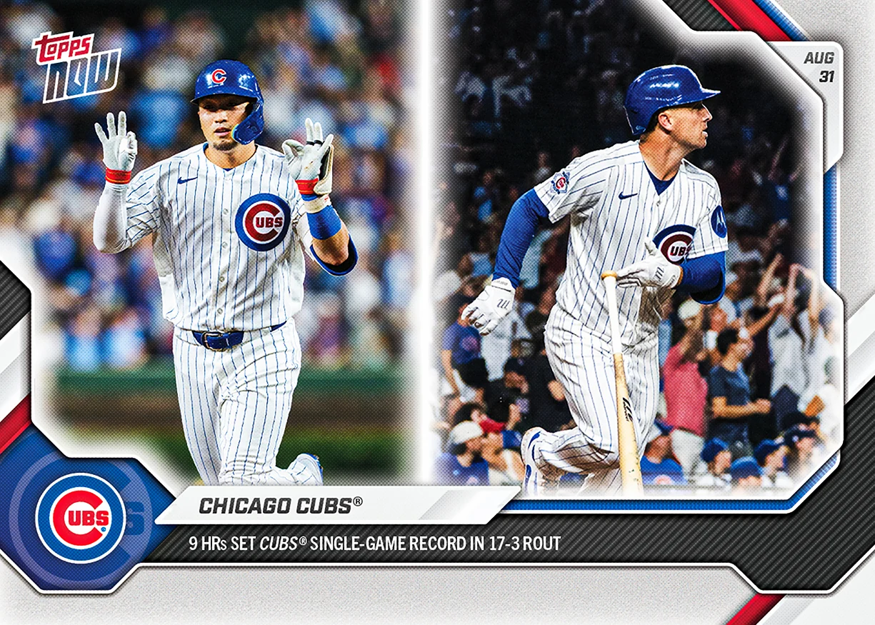 2026 MLB Topps NOW #621 Chicago Cubs