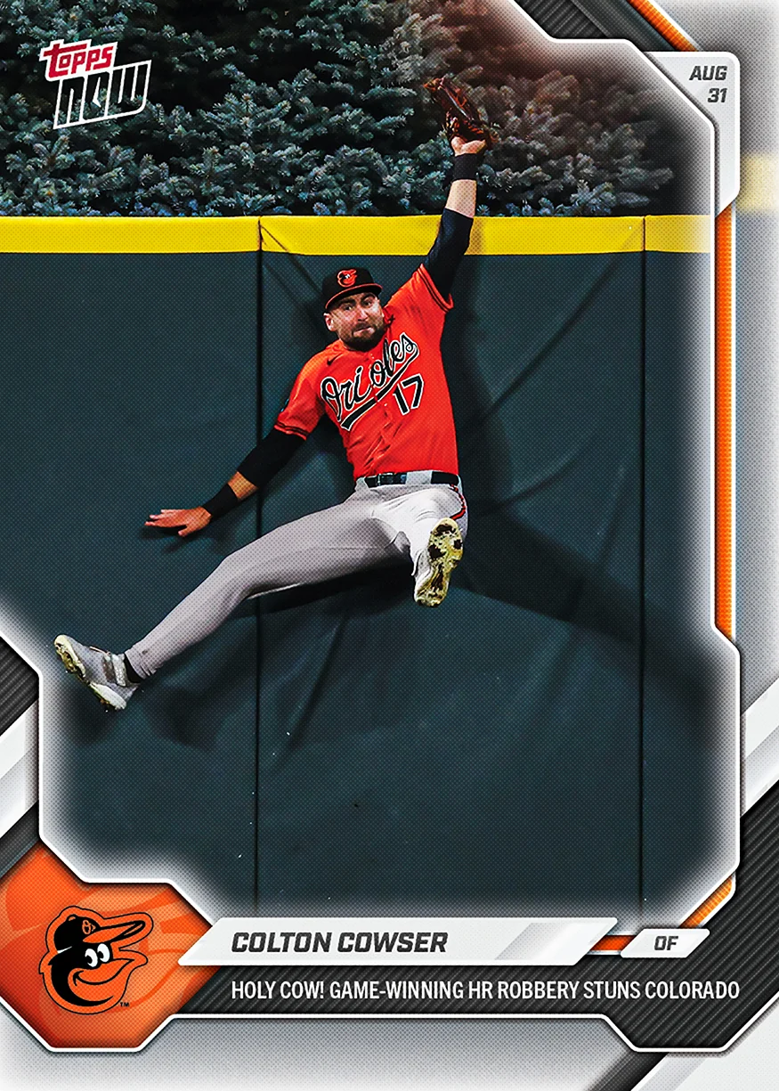 2026 MLB Topps NOW #622 Colton Cowser