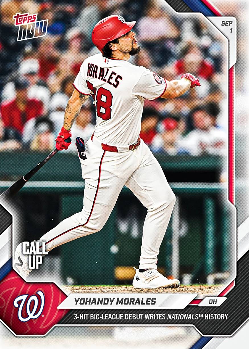 2026 MLB Topps NOW #625 Yohandy Morales