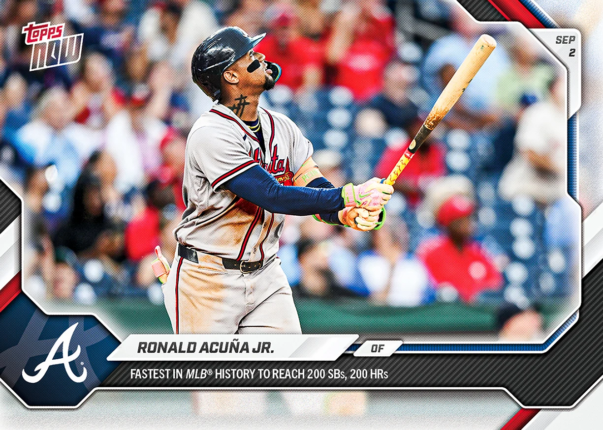 2026 MLB Topps NOW #627 Ronald Acuña Jr.