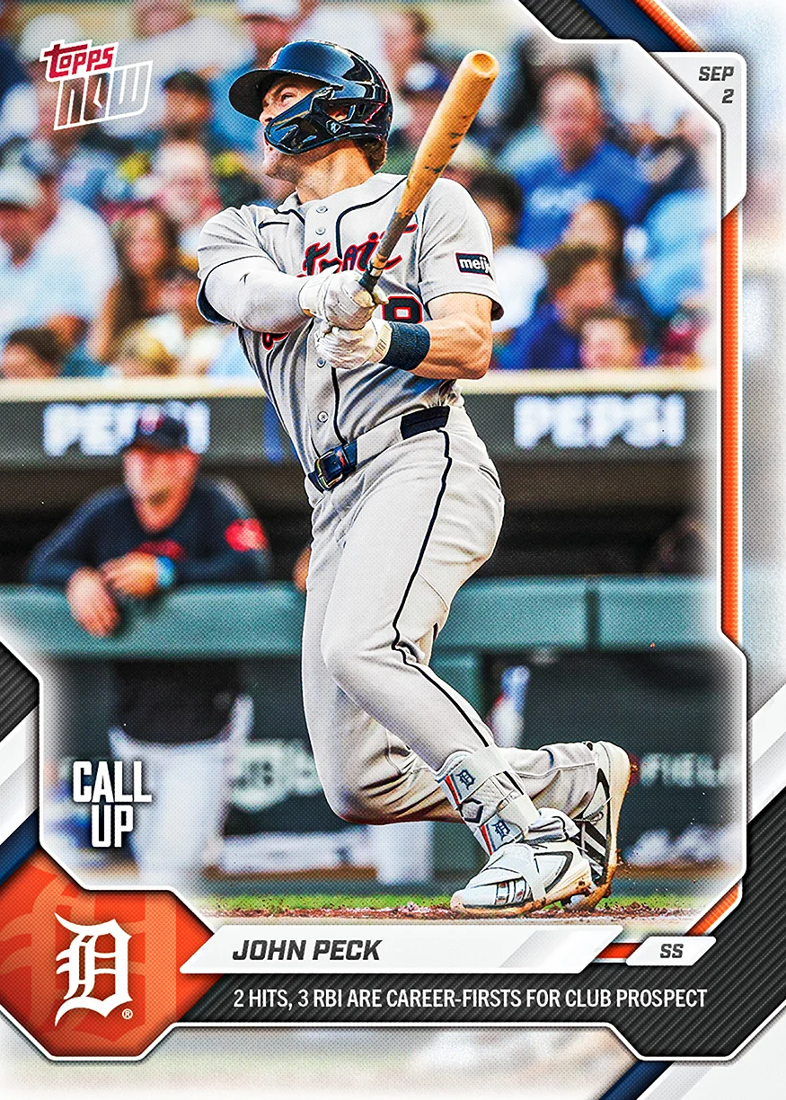 2026 MLB Topps NOW #629 John Peck