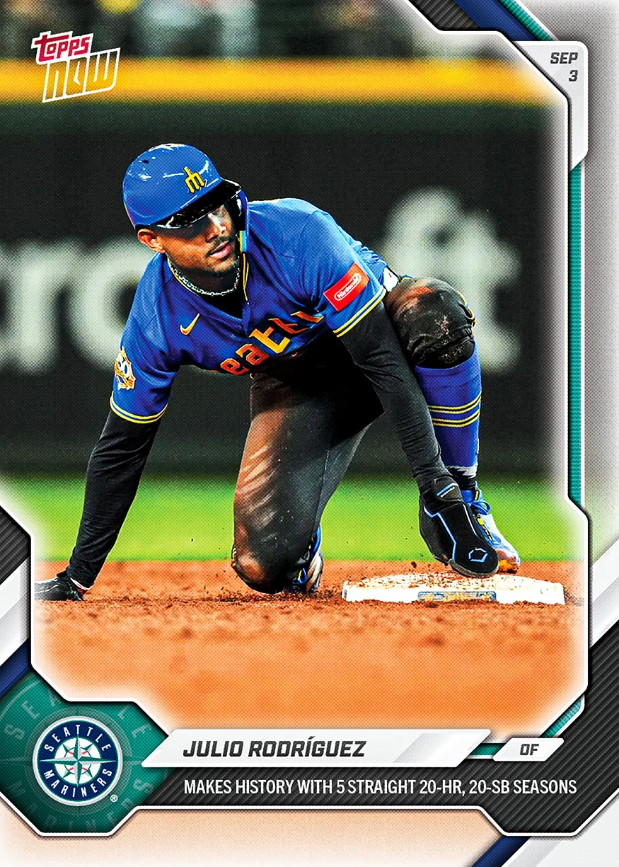 2026 MLB Topps NOW #631 Julio Rodríguez