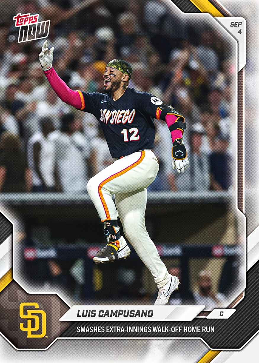 2026 MLB Topps NOW #635 Luis Campusano