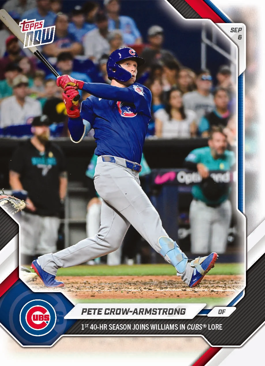 2026 MLB Topps NOW #641 Pete Crow-Armstrong