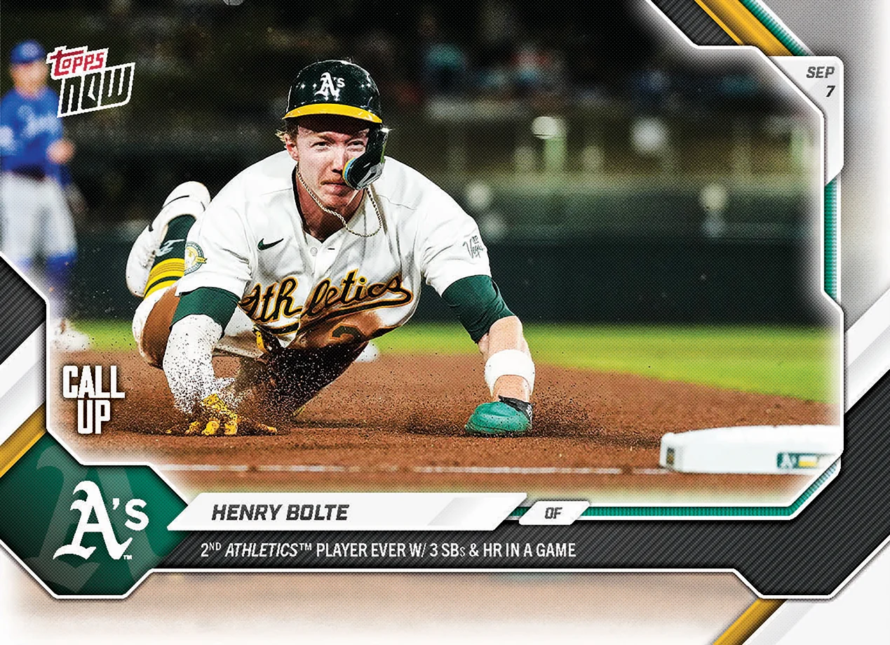 2026 MLB Topps NOW #645 Henry Bolte
