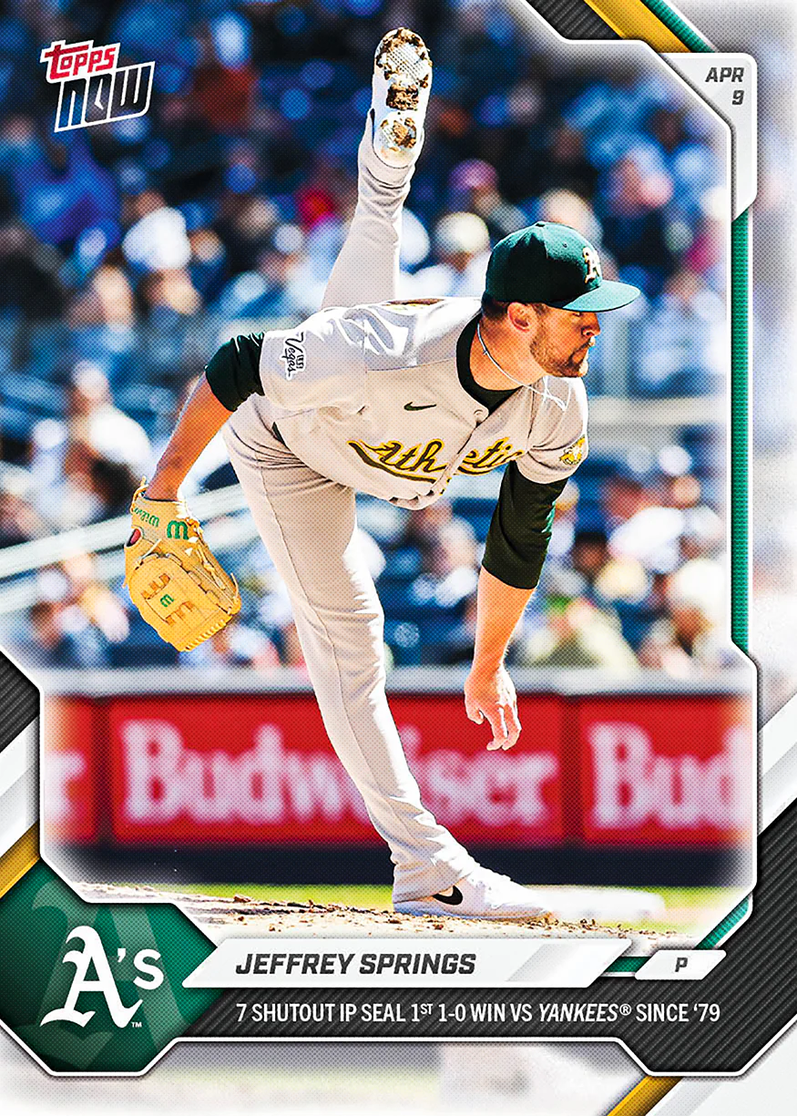 2026 MLB Topps NOW #66 Jeffrey Springs