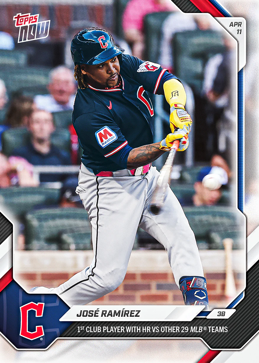 2026 MLB Topps NOW #73 José Ramírez