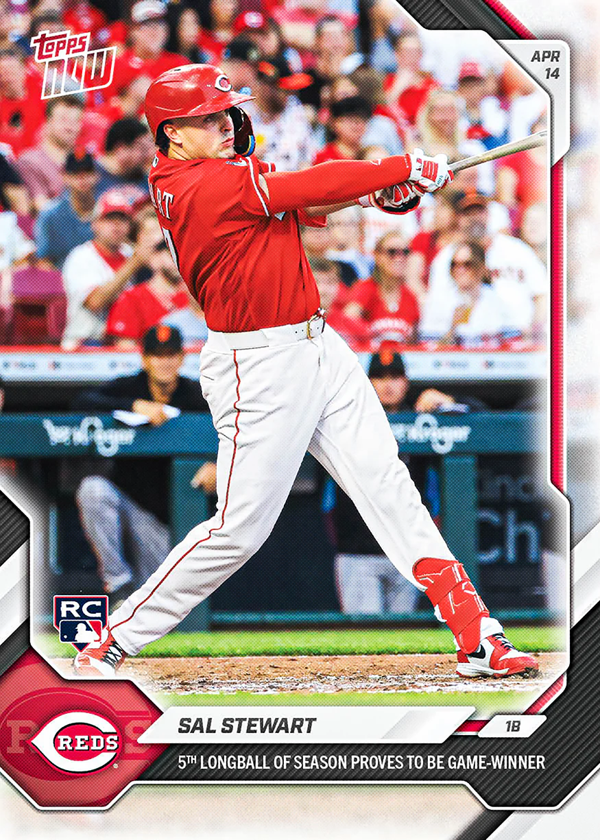2026 MLB Topps NOW #84 Sal Stewart