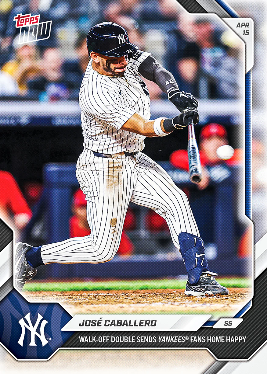 2026 MLB Topps NOW #89 José Caballero