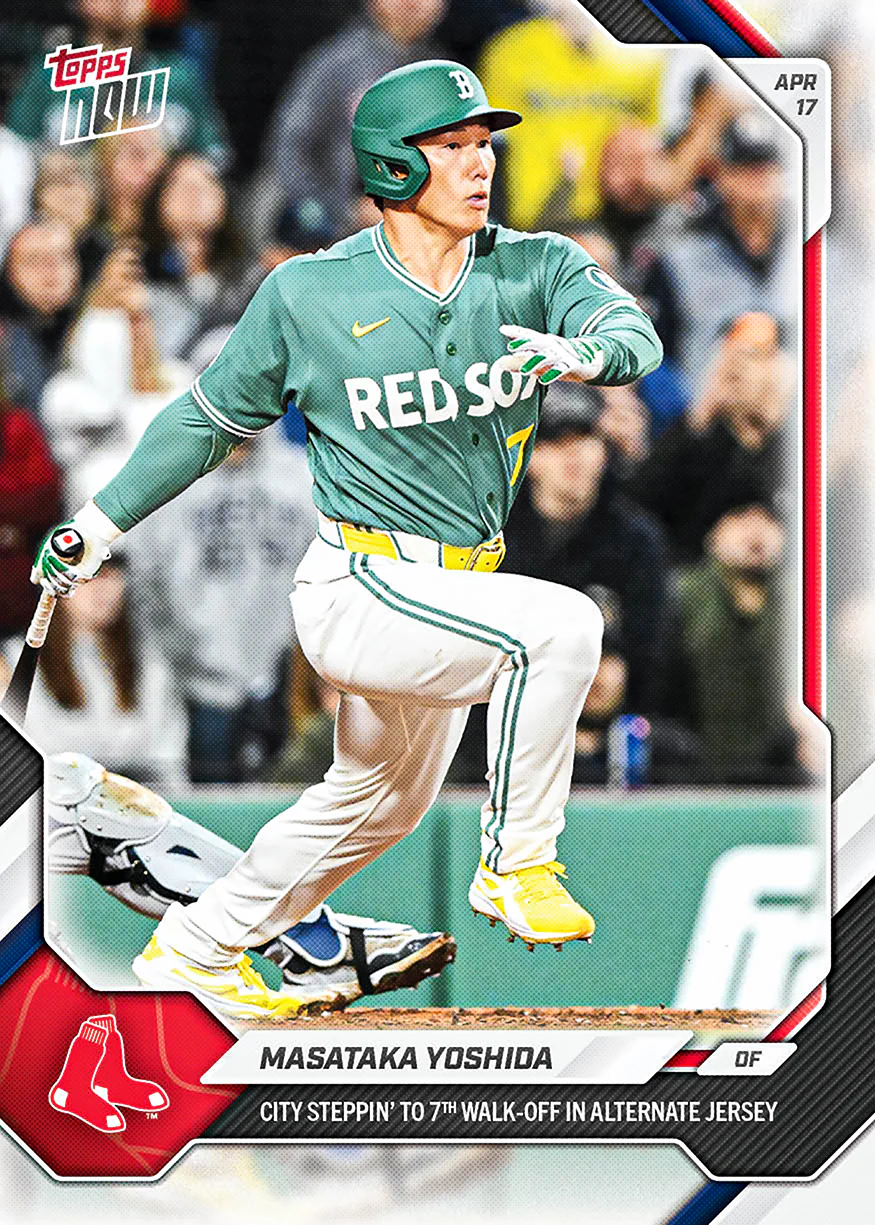 2026 MLB Topps NOW #95 Masataka Yoshida