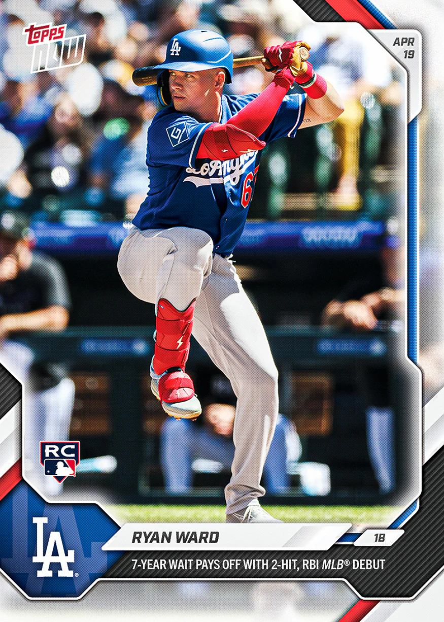 2026 MLB Topps NOW #98 Ryan Ward