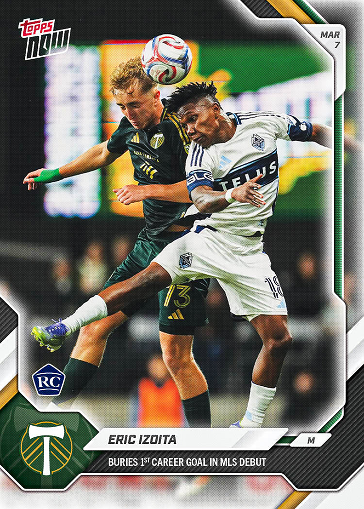 2026 MLS Topps NOW #10 Eric Izoita