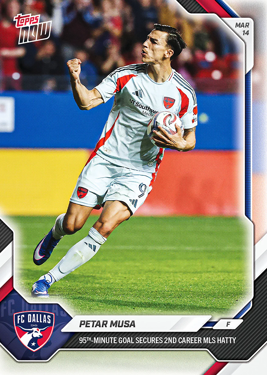 2026 MLS Topps NOW #11 Petar Musa
