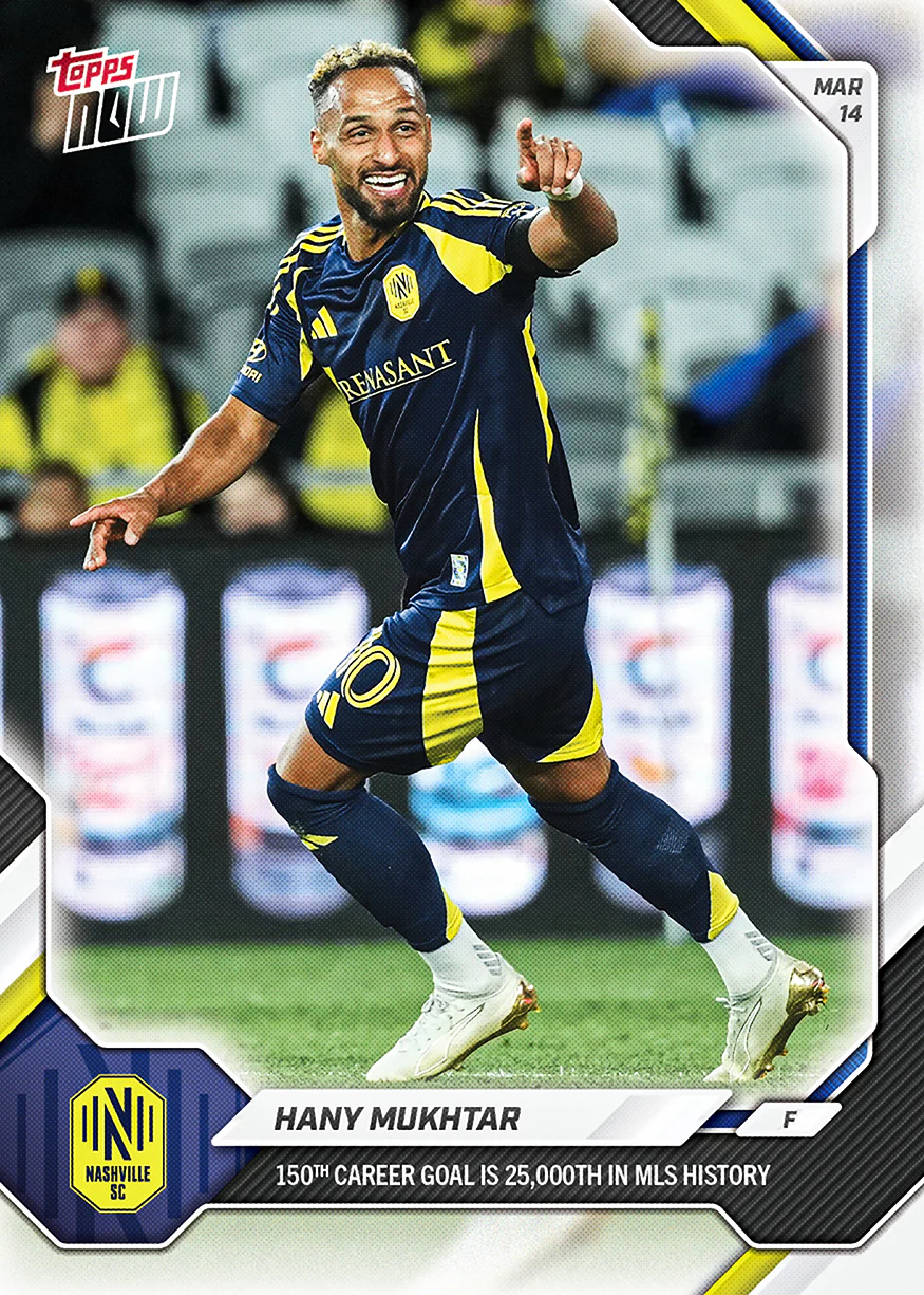 2026 MLS Topps NOW #14 Hany Mukhtar