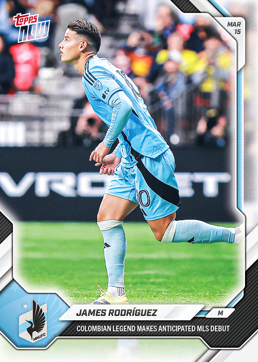 2026 MLS Topps NOW #15 James Rodríguez