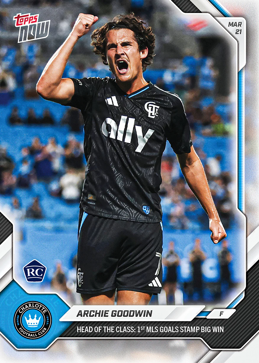 2026 MLS Topps NOW #17 Archie Goodwin