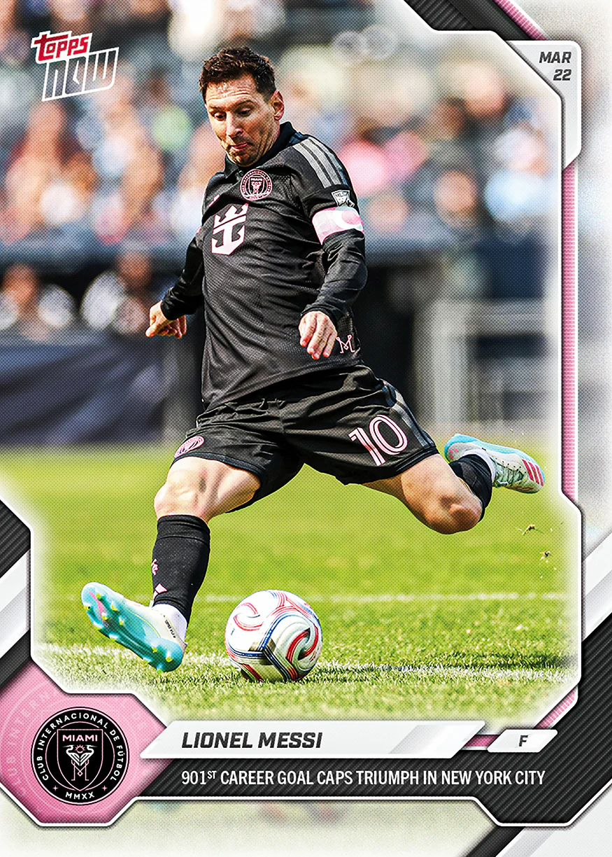 2026 MLS Topps NOW #18 Lionel Messi