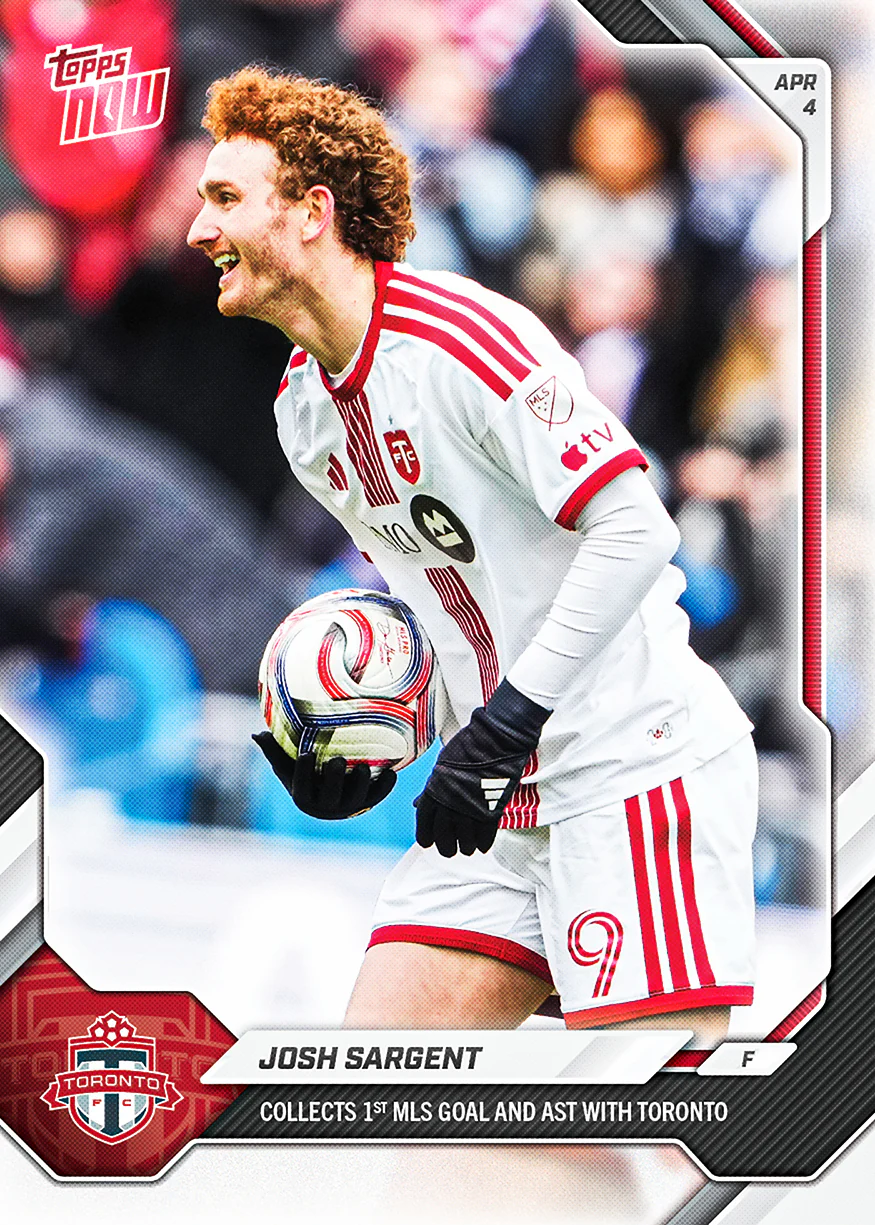 2026 MLS Topps NOW #19 Josh Sargent